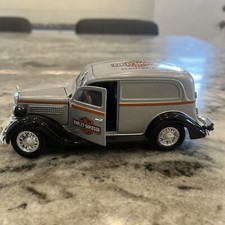 Harley Davidson 1935 Ford Sedan Delivery Limited Edition Coin Bank No Box