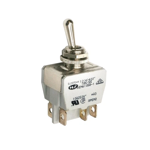 Interruptor de Palanca Dpdt On-Off-On Apem 649h/2
