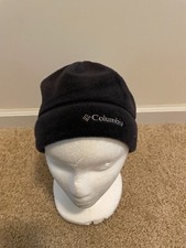 COLUMBIA BLACK BEANIE YOUTH SMALL BRAND NEW WITH TAGS