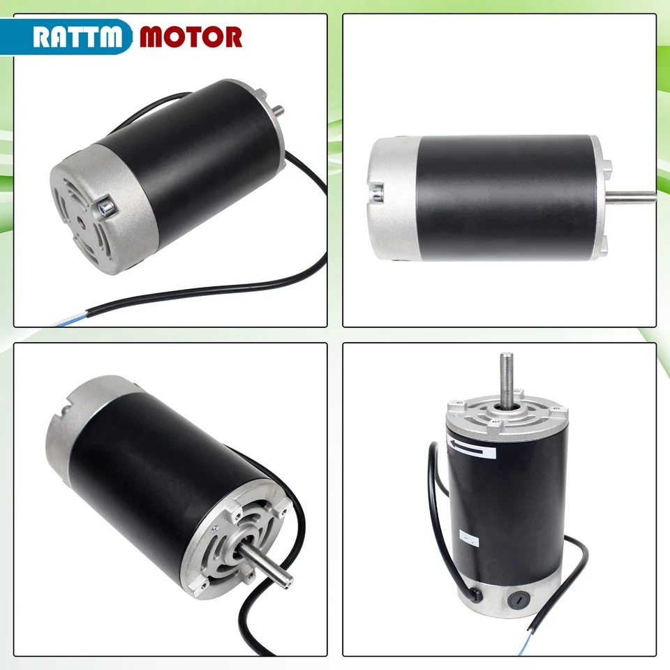 「DE」750W 550W 220V DC Brushed Motor For CJ0618/CD210/WM 210 0618 Lathe Motor - Bild 2 von 3