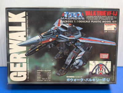 MACROSS GERWALK VALKYRIE VF-1J MODEL KIT ARII 1/100 SCALE COMPLETE