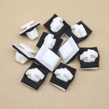 10x Body Side Moulding Clip With Sealer For Hyundai Kia 87756-2E000 White Nylon
