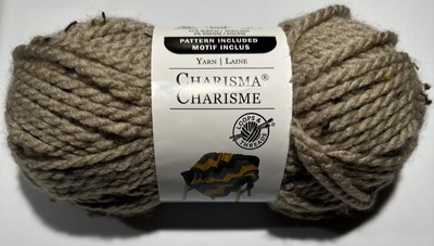 1 CHARISMA in TAUPE TWEED 93yds 3oz Loops & Threads