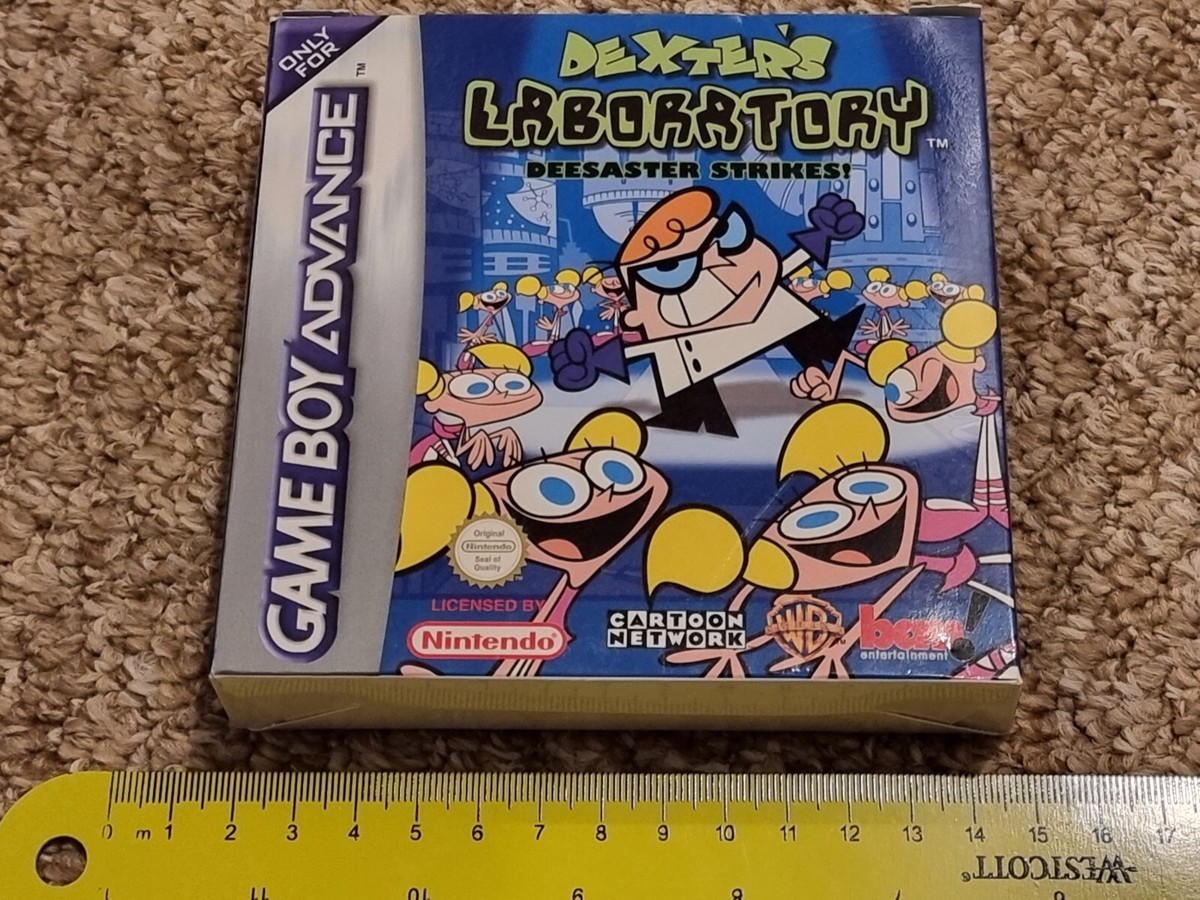 DEXTER'S LABORATORY DEESASTER STRIKES NINTENDO GAMEBOY ADVANCE NEW