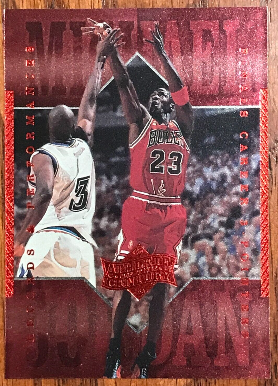 1999 Upper Deck Athlete of the Century Michael Jordan #8-JUL171 Basketball Card