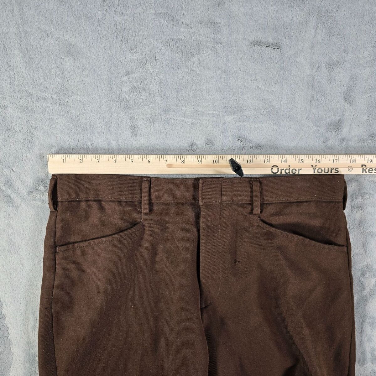 Distressed Vintage 1990s Levi's Action Slacks Brown Dress Distressed Vintage 1990s Levi's Action Slacks Brown Dress