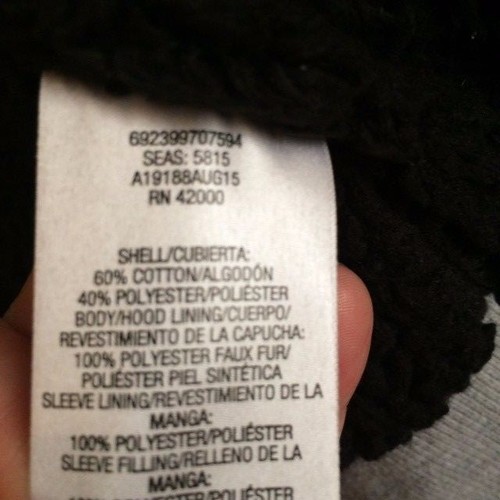 Rout 66 Original Clothing Co Grey Youth Hoodie Jacket lined M or 8 USA Flag - Picture 11 of 12