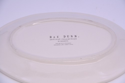 Rae Dunn Oval Dishes - Gobble Gobble, Gobble Till You Wobble-Set of 2 - Picture 8 of 9