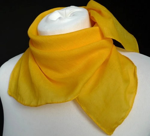 leichtes Damen Nickituch Halstuch 100% Baumwolle uni einfarbig Tuch 1648 - Bild 12 von 28