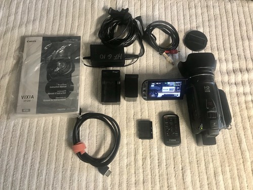 Canon VIXIA HF G10 Full HD 1080p AVCHD Camcorder, 2 Batteries, A+++