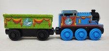 Thomas the Train Tank Engine Busy Island Thomas  Animal Car Wood