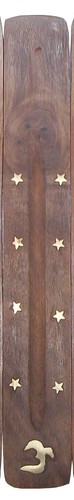 Wooden Incense Burner Holder Ash Catcher for Incense Sticks in 10 Inch. - Picture 7 of 14