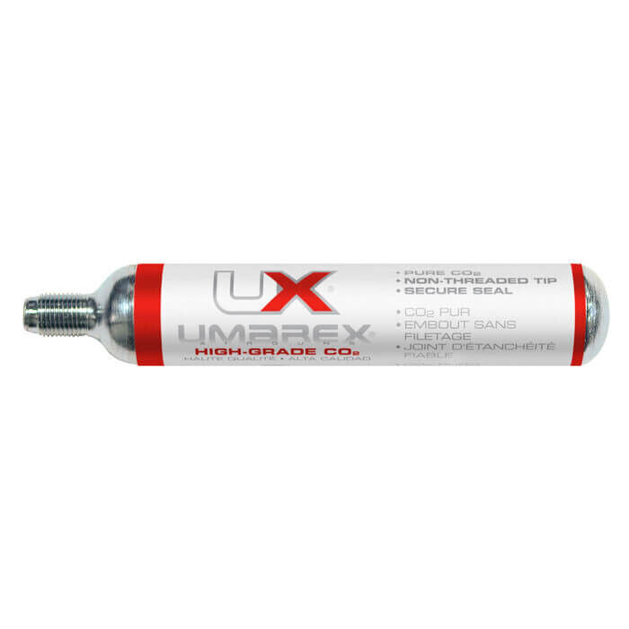 Umarex 88g CO2 Cartridges Prefilled Air Gun CO2 Cylinders - 2 Count - 2252534