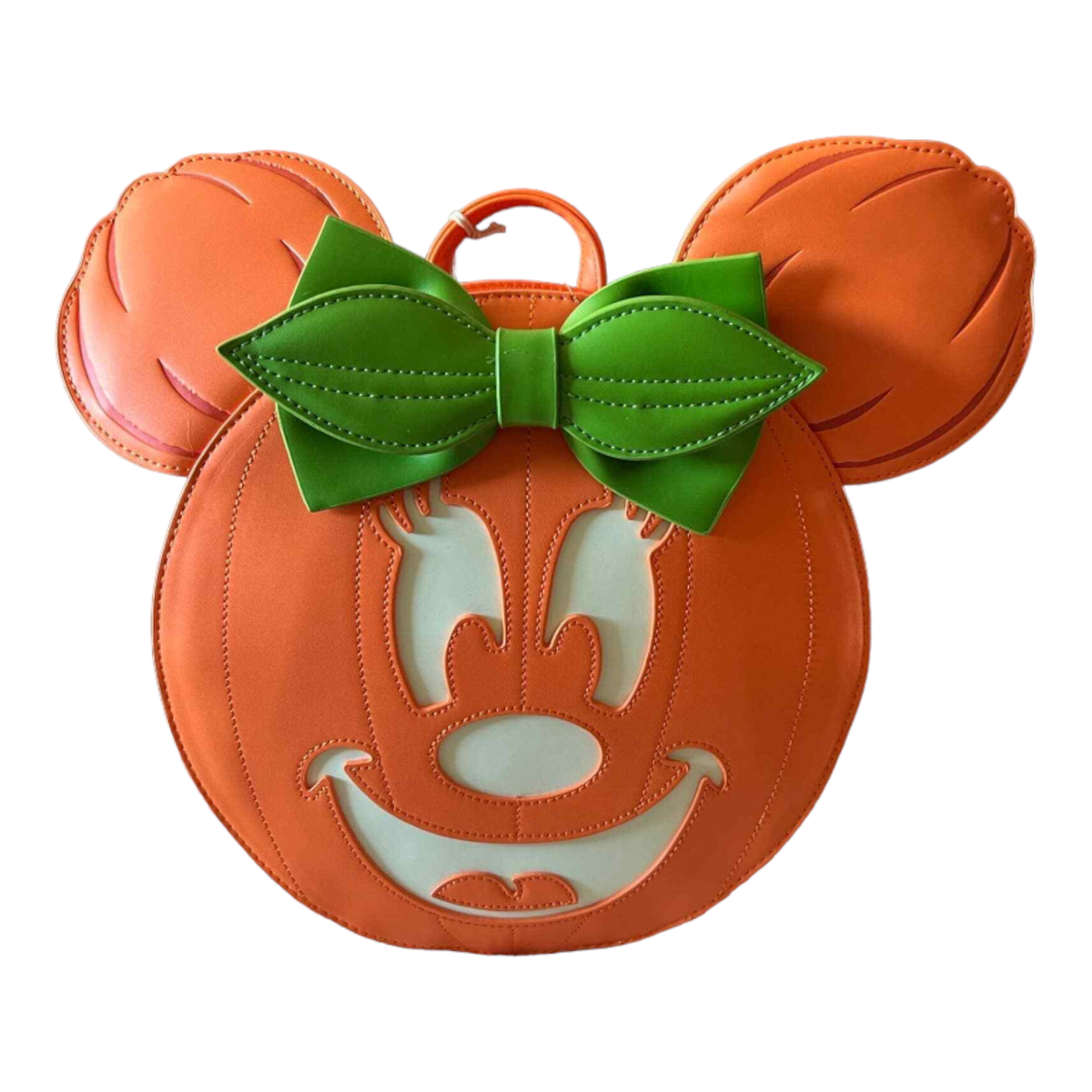 Disney Loungefly Minnie Mouse Halloween mickey mouse pumpkin treats Disney Halloween loungefly Backpack coming to shopdisney for  main image 3