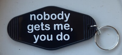 Nobody Gets Me SZA Motel Style Key Chain