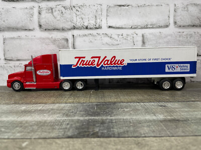 Vintage Die-Cast O-Scale K-Line True Value Hardware Heavy Hauler Truck Trailer