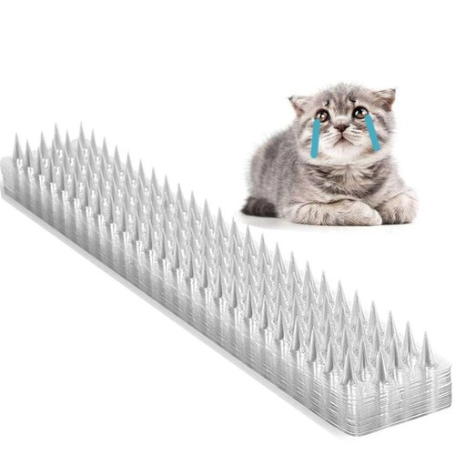 10/20Pcs Spikes Repeller Cat Plastic Bird Repellent Squirrel Garden Fences - Picture 3 of 16