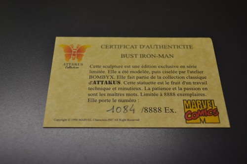 Marvel Iron Man Attakus Collection Cold-Cast Statue - Picture 9 of 9