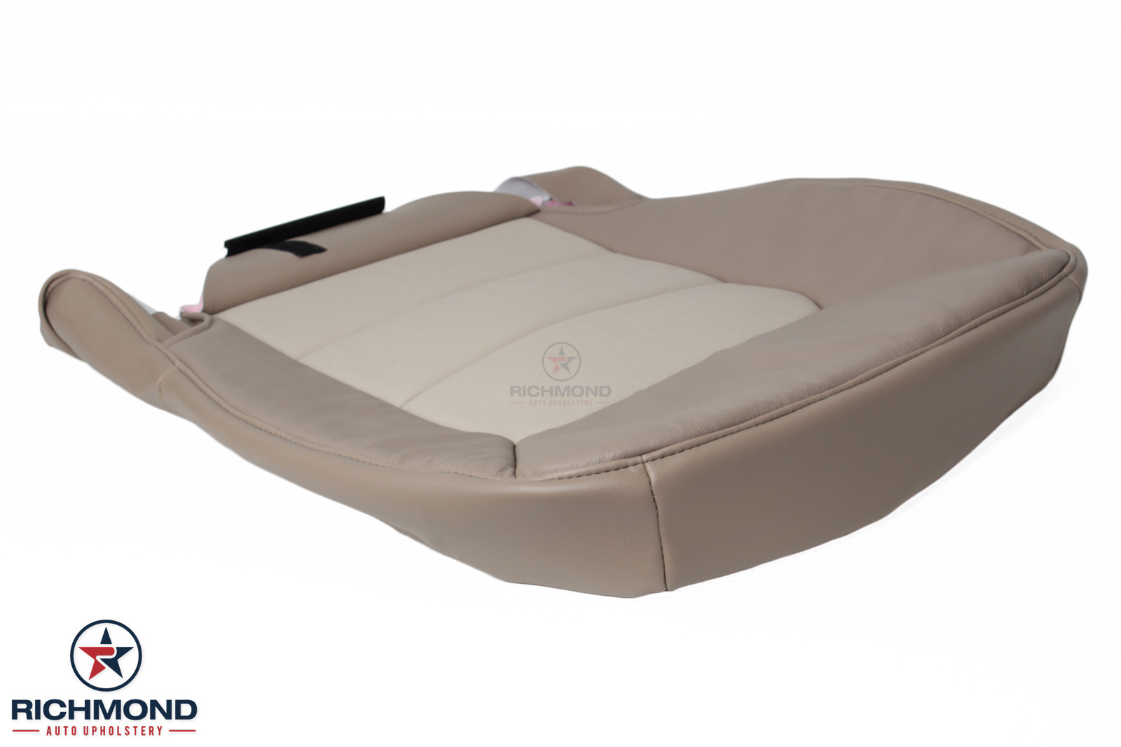 2006 Expedition Eddie Bauer -Driver Bottom Replacement Leather Seat Cover Tan