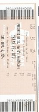 2014 TEXAS LONGHORNS VS BYU COUGARS TICKET STUB 9/6 COLLEGE FOOTBALL TM
