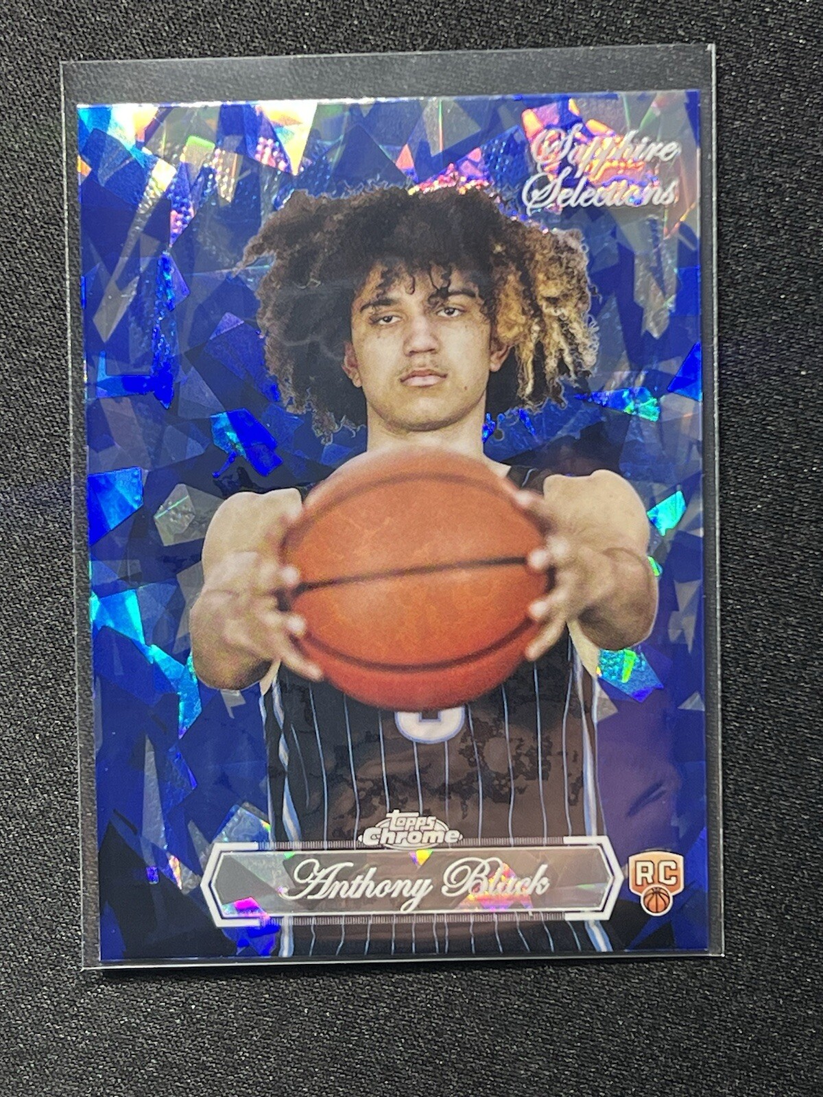 2023-24 Topps Chrome Sapphire Anthony Black #SS-4 Sapphire Selections RC