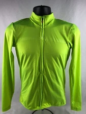 Castelli Pro Thermal Mid Long Sleeve Jersey SIZE Large Electric Lime