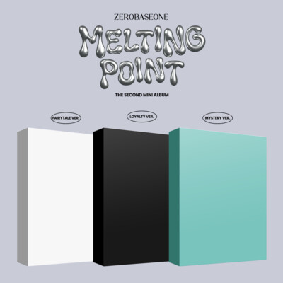 ZEROBASEONE MELTING POINT 2nd Mini Album 3SET CD+Photobook+