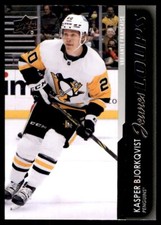 2021-22 UPPER DECK JEUNES LOUPS KASPER BJORKQVIST ROOKIE PITTSBURGH PENGUINS