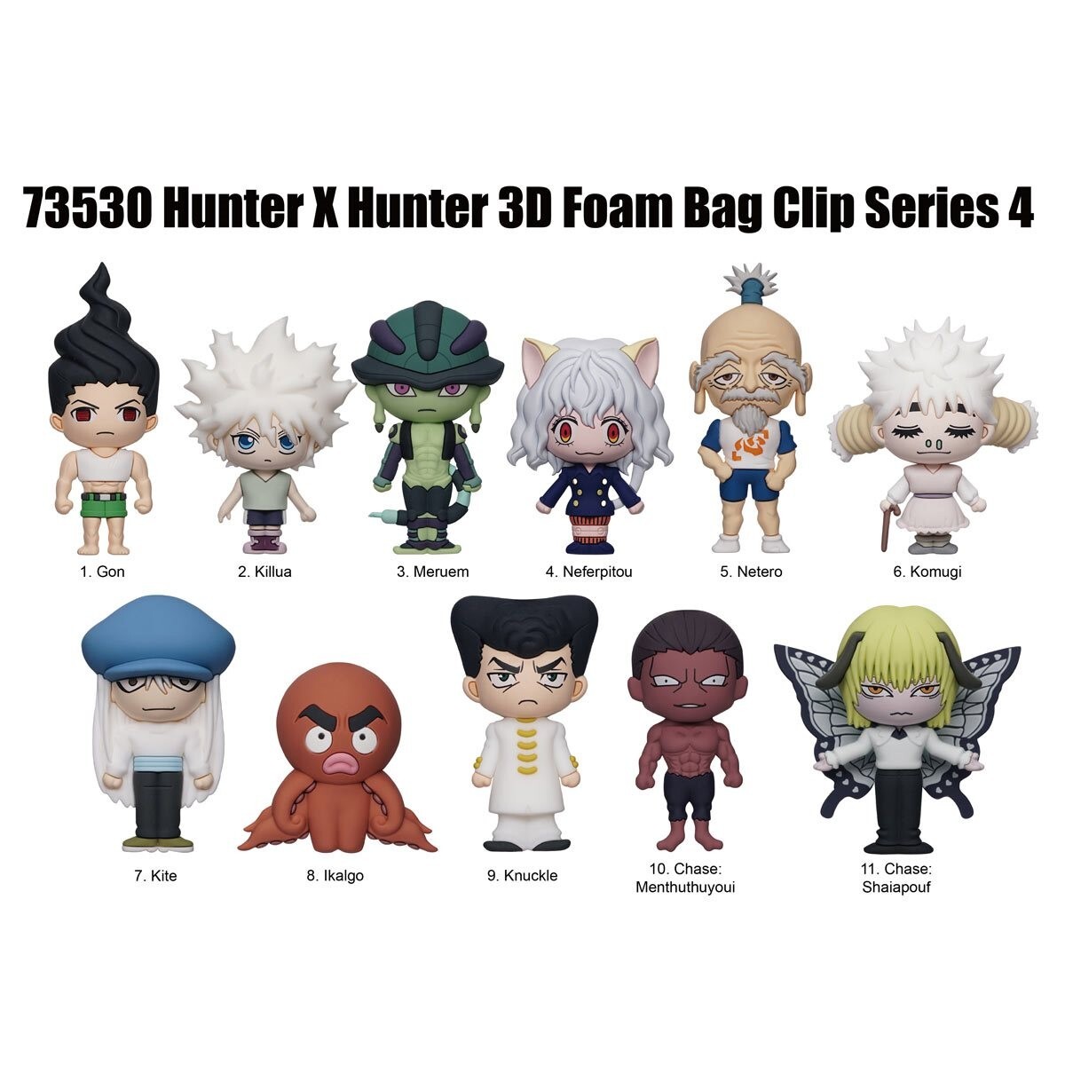 HunterxHunter NEW * Gon Clip * Blind Bag Opened Series 4 Keychain