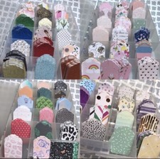 100pc earring cards mixed small size 2  x 1"