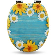 Toilet lid with automatic lowering - WC seat toilet seat Sanfino ® 