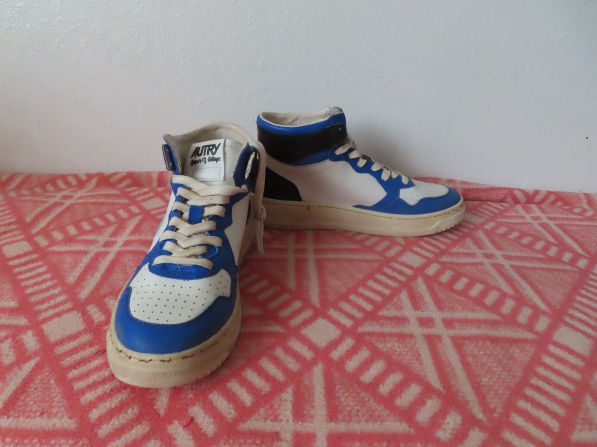 AUTRY super vintage SNEAKERS TWO-TONE MEDALIST MID SNEAKERS sz 40 us 7 AUTRY super vintage SNEAKERS TWO-TONE MEDALIST MID SNEAKERS  main image 4