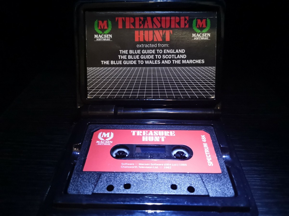 Treasure Hunt (Sinclair ZX Spectrum, 1982) 48K Game RARE | eBay