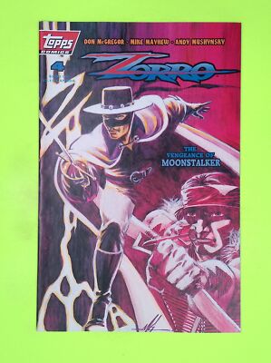 Zorro #4 Vol. 4 1994 Topps Comics Mid Grade Comic Book K39-3