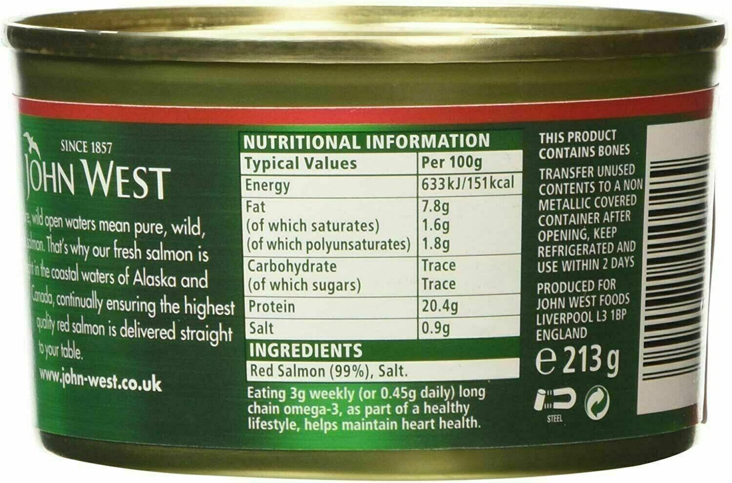 john-west-wild-pacific-red-salmon-3-x-213g-tins-free-same-day-post-ebay