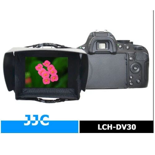 CAPUCHA LCH-DV30 LCD Plegable Para Canon XF300 XF105 XF100 XA25 XA20 XA10 T7I T8I Foto 2 de 4