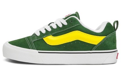 Vans Knu Skool Green Yellow - VN0009QCBGN Size