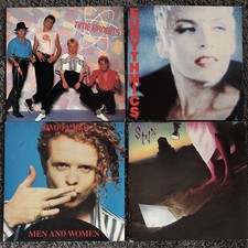 Vinyl Lot x4 &ndash; Simply Red, Eurythmics, Styx, Time Bandits LPs 