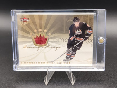 2006 Fleer Ultra Alexander Ovechkin Gold Scoring Kings SKJ-AO NHL Capitals