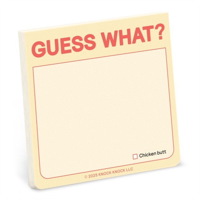 Knock Knock Guess What? Sticky Note (Pastel Version) by  Knoc... - 9781683495109 - Image 2