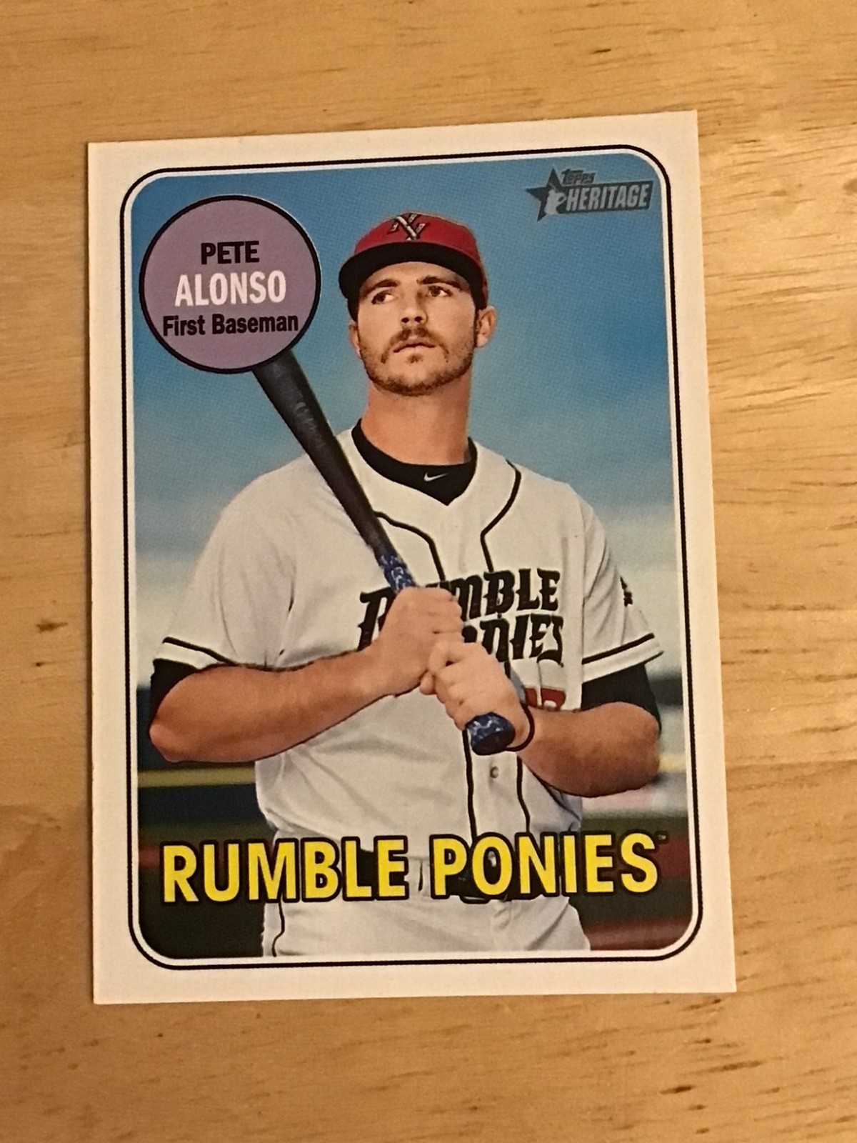 2018 Topps Heritage Minors Pete Alonso #108