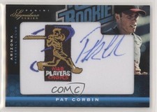 2012 Signature Series Rated Rookie MLBPA /299 Patrick Corbin Pat Patch Auto gp1
