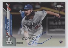 2020 Topps Chrome Rookie Auto Refractor 350/499 Tony Gonsolin #RA-TG Auto 1ya