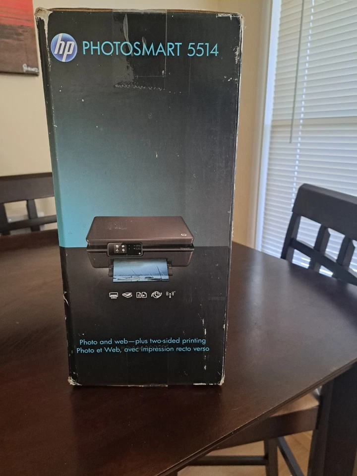 HP Photosmart 5514 All-In-One Inkjet Printer New In Box - Image 4 of 4