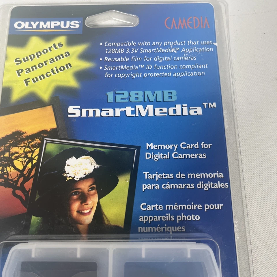 NEW Olympus SmartMedia ID 128MB Camera Memory Card - Image 4 of 4