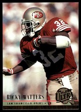 Ricky Watters 1994 Ultra #283 49ers NFL READ FREE SHIPPING AutographDen