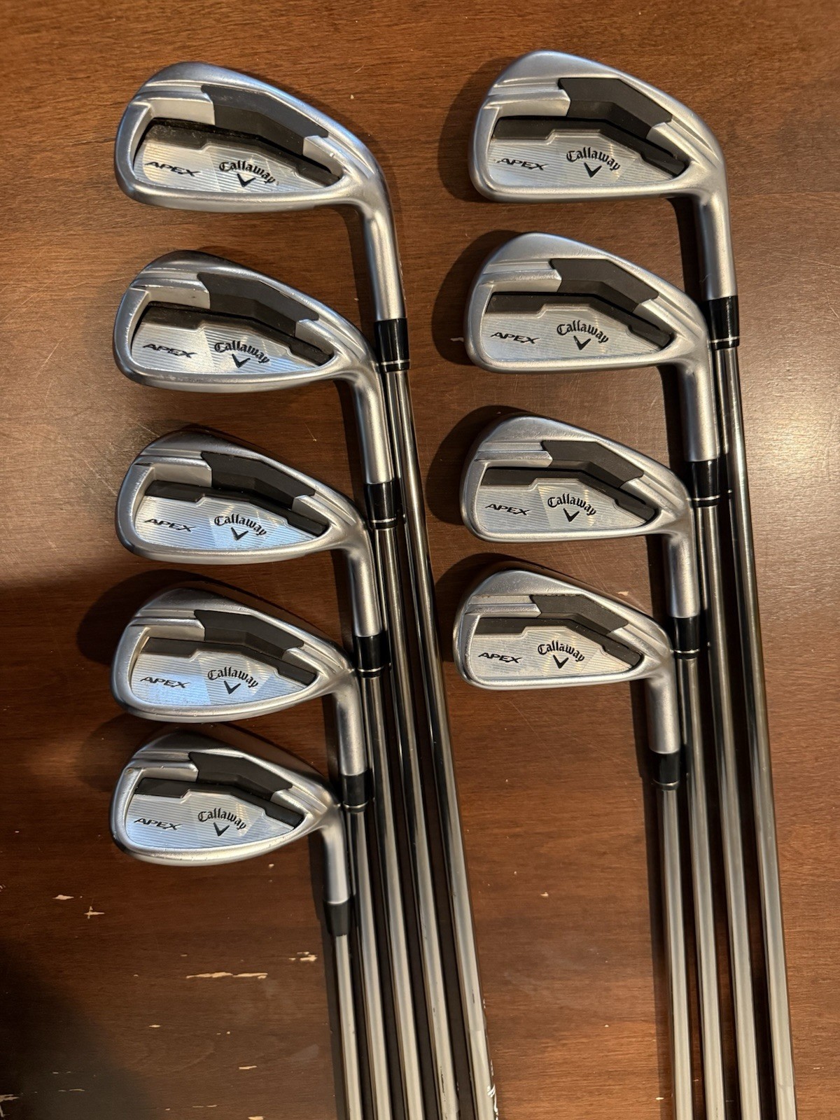 Callaway Apex 14 Iron Set 4-9 P A S Recoil 660 F3  Graphite 