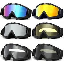 Motorcycle Racer Goggles Off-Road Motocross Dirt Bike UTV MX ATV Glasses Eyewear