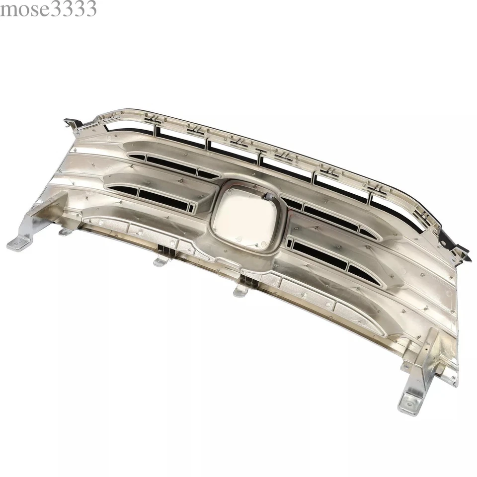 Front Black Bumper Grille Grill Chrome Molding For Honda Odyssey 2011 2012 2013 Foto 3 de 4