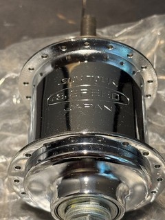 NOS SunTour 3 Speed Hub Set Maeda Industries New in Box Japan 36 Spoke